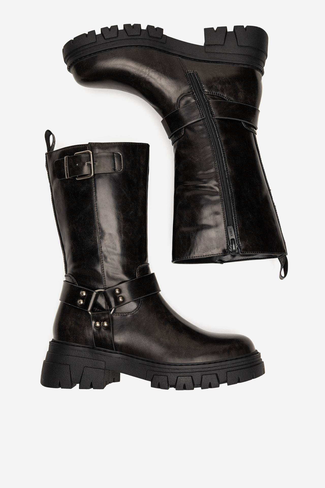 Kotníková obuv ČERNÁ