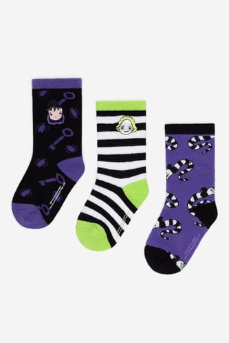 BEETLEJUICE ACCCS-AW24-324WBBJ (3-PACK) Črna