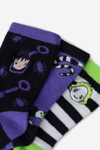 BEETLEJUICE ACCCS-AW24-324WBBJ (3-PACK) Črna