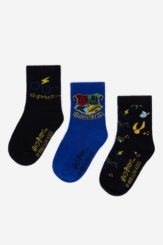 Čarape Harry Potter ACCCS-AW24-226WBHP (3-PACK) Crna