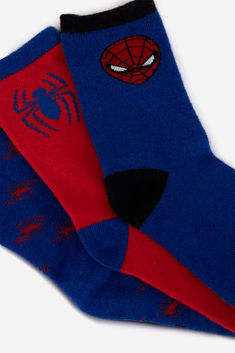 Čarape Spiderman ACCCS-AW24-224SPRMV-A (3-PACK) Plava