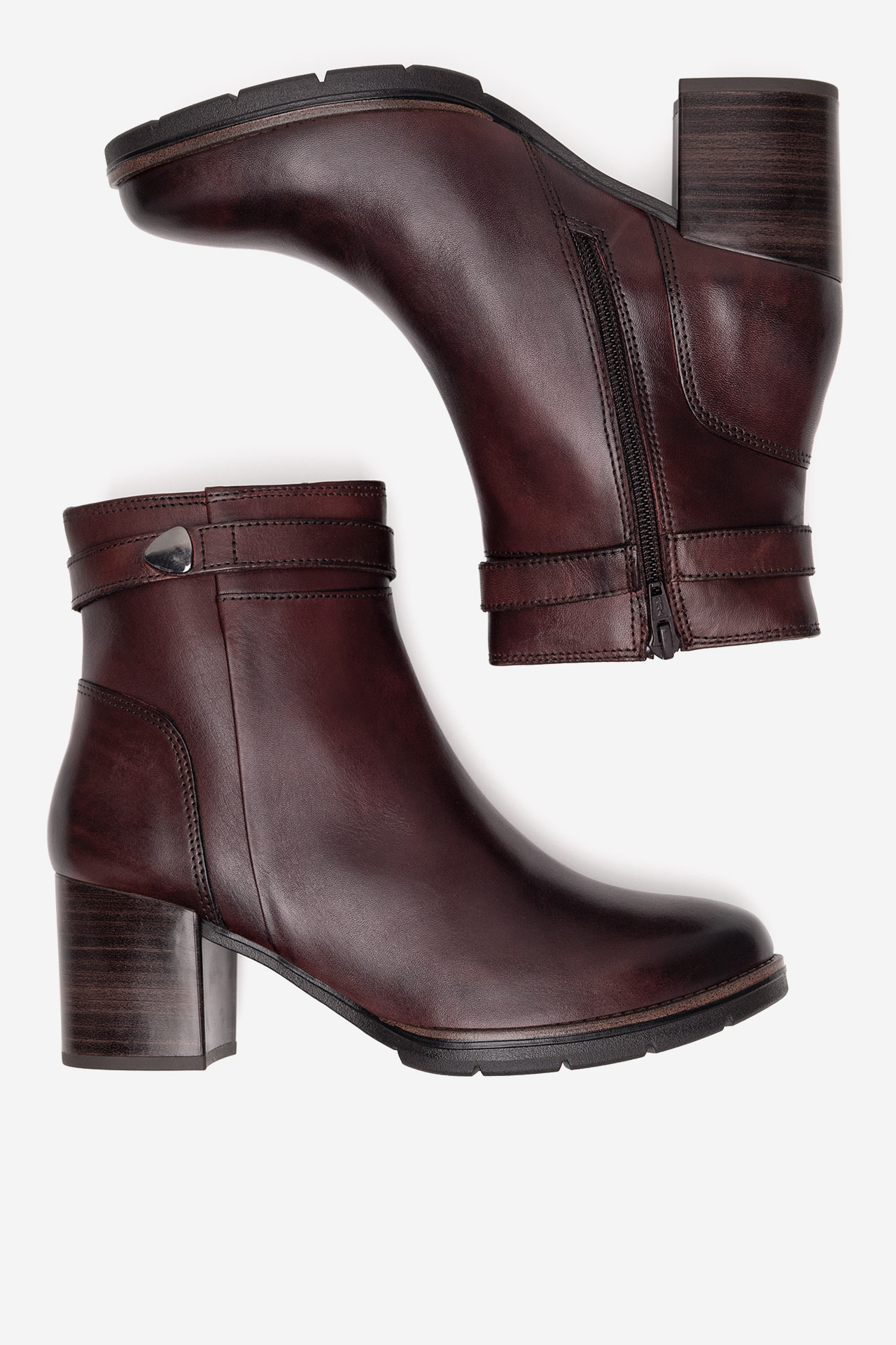 Kotníková obuv BORDÓ