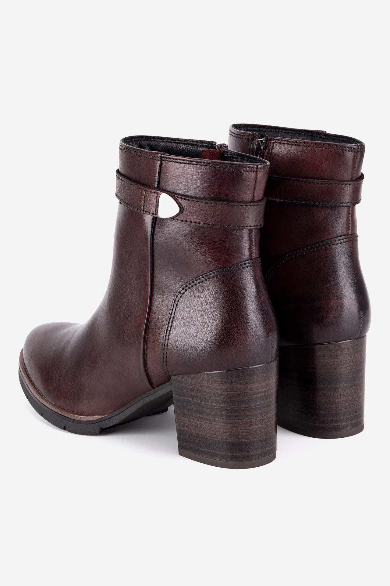 Kotníková obuv BORDÓ