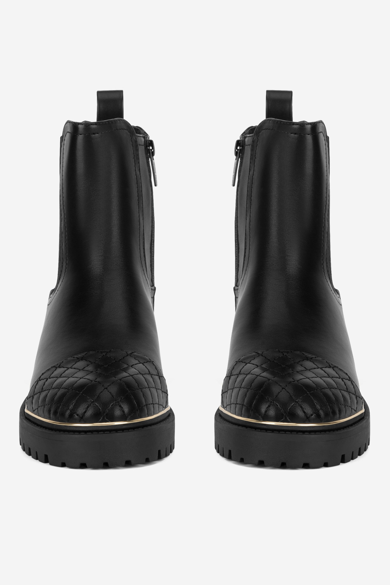 Kotníková obuv ČERNÁ