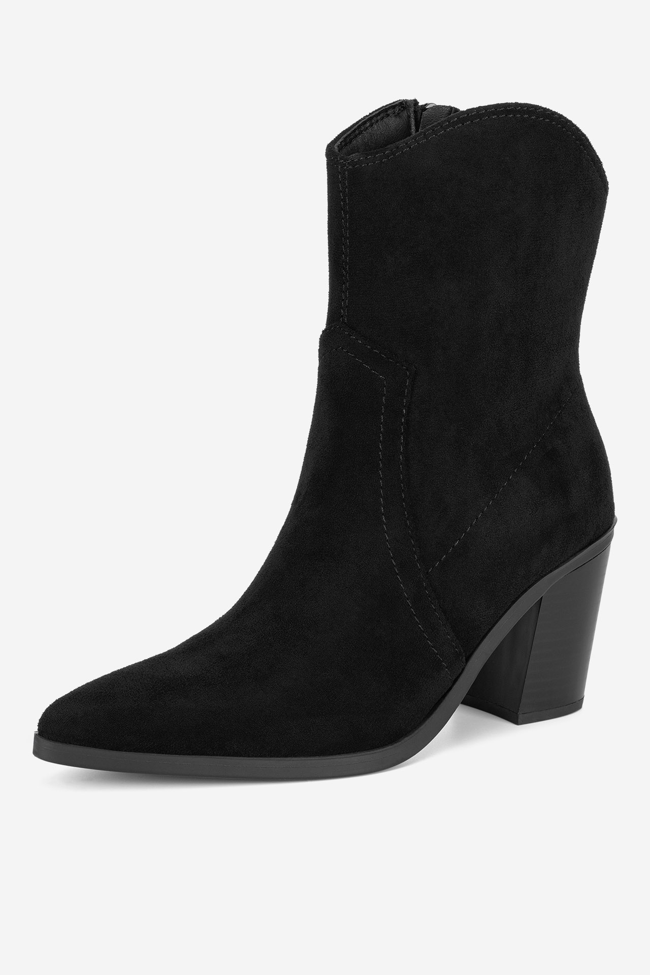 Kotníková obuv ČERNÁ