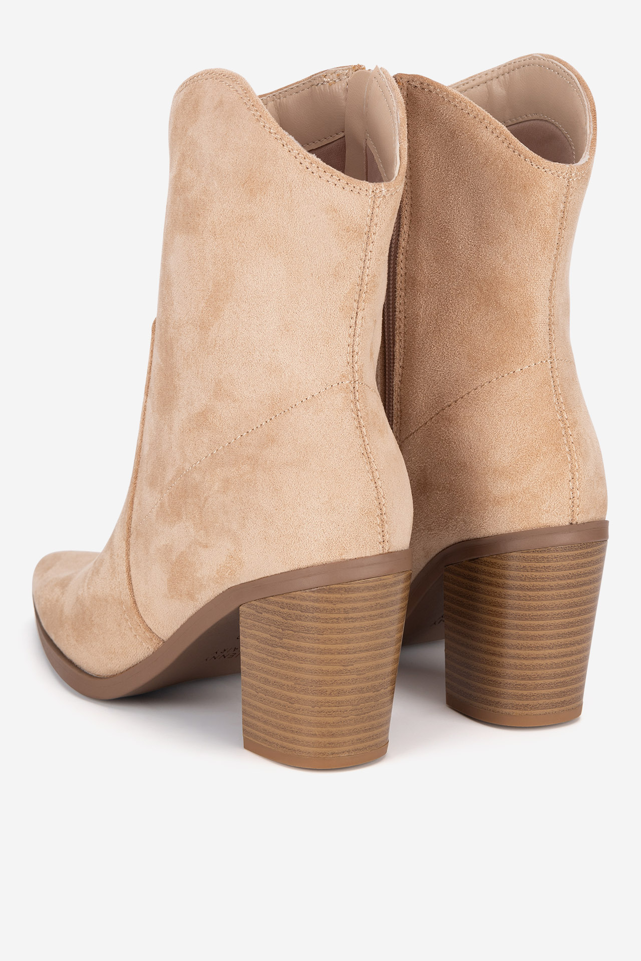 Kotníková obuv BÉŽOVÁ