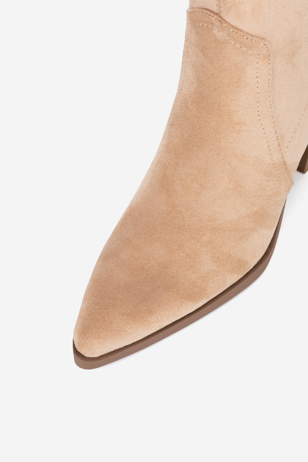 Kotníková obuv BÉŽOVÁ