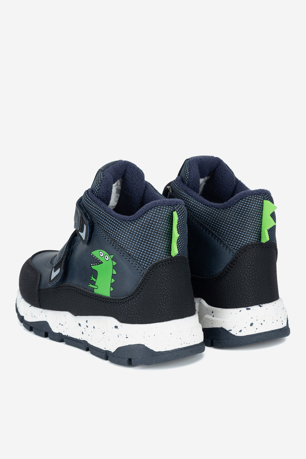 Gležnjarji z vezalkami Mornarsko modra