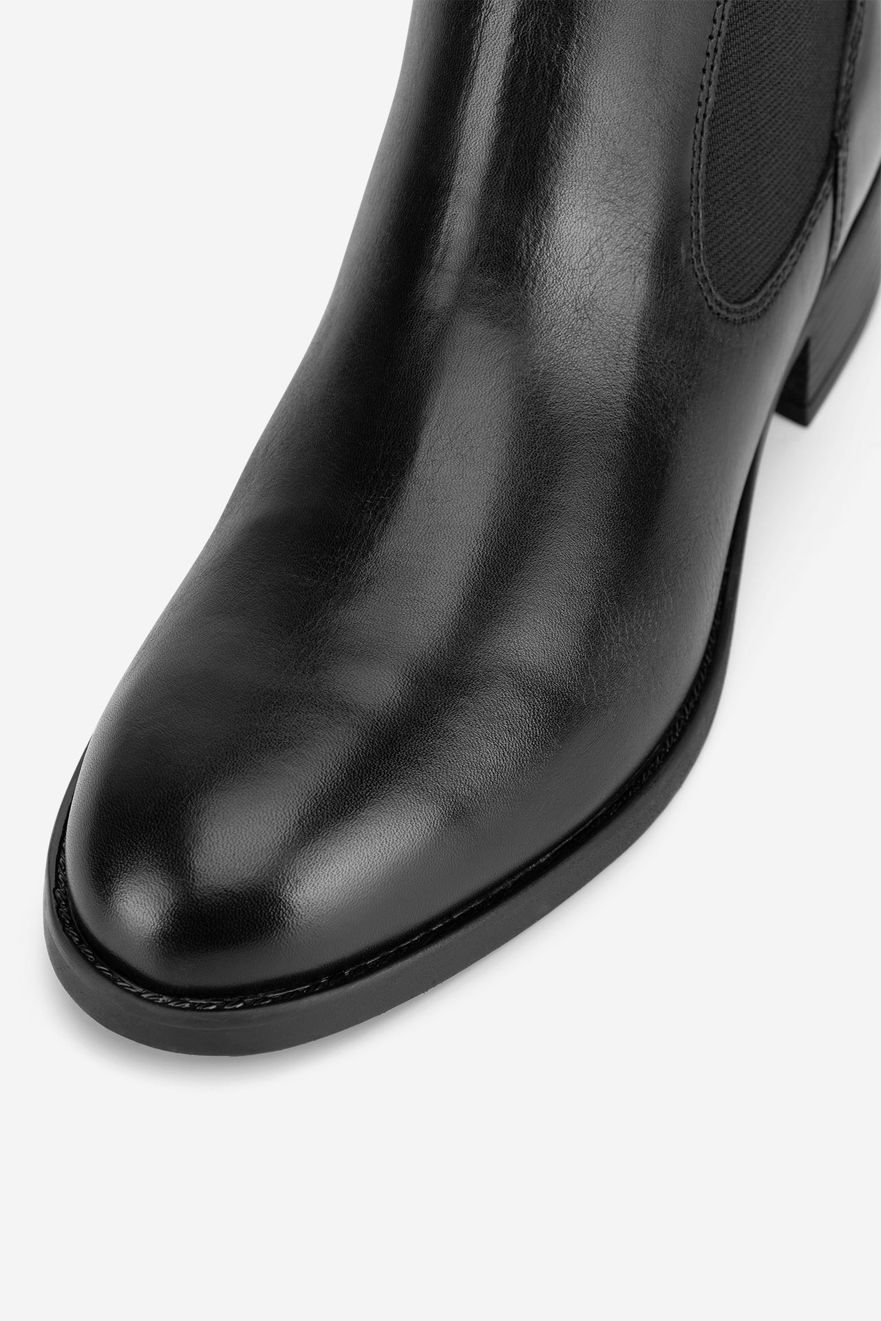 Členková obuv Čierna