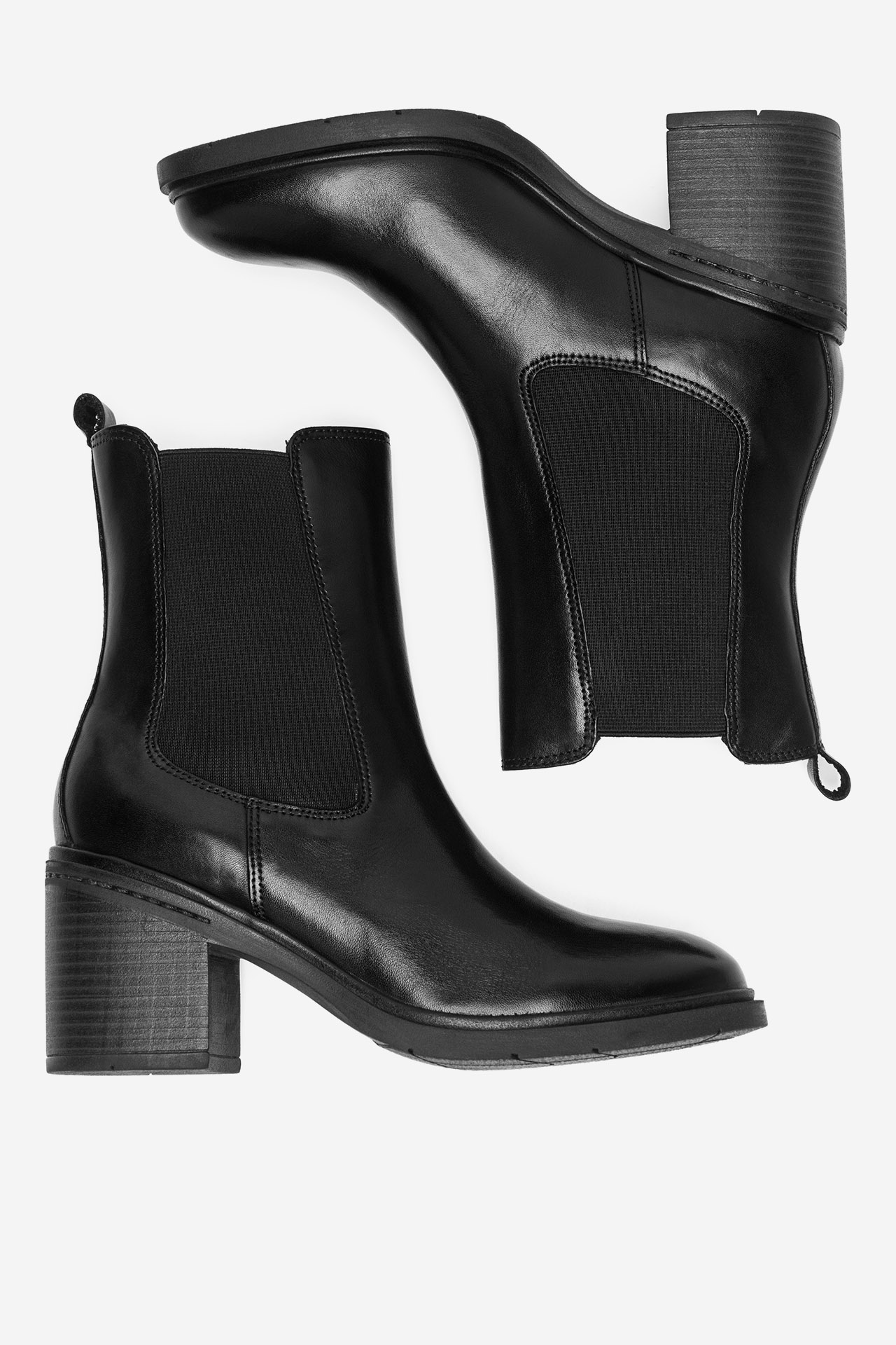 Kotníková obuv ČERNÁ