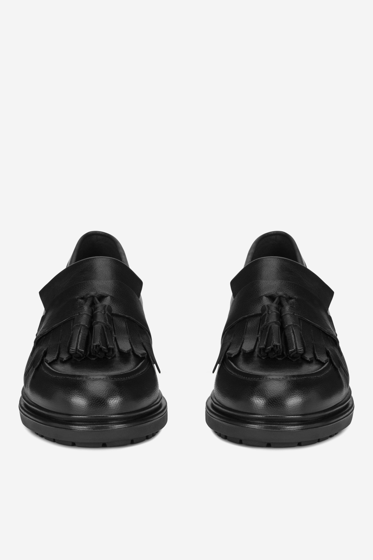 Čevlji brez vezalk Črna