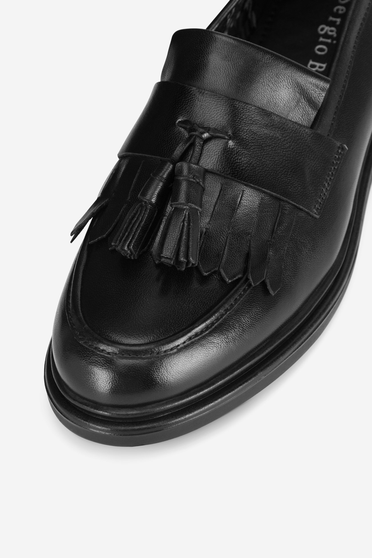 Čevlji brez vezalk Črna