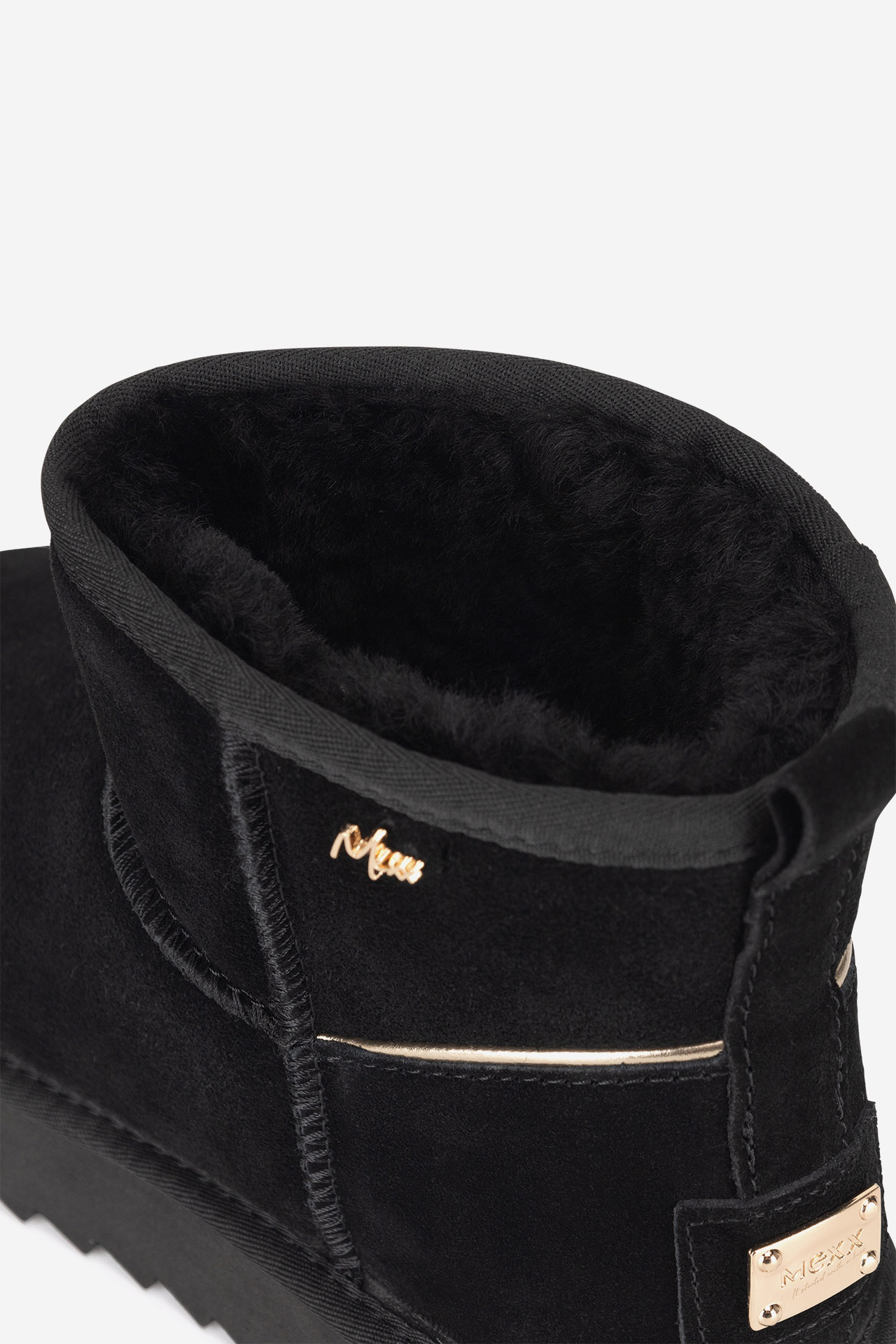 Kotníková obuv ČERNÁ