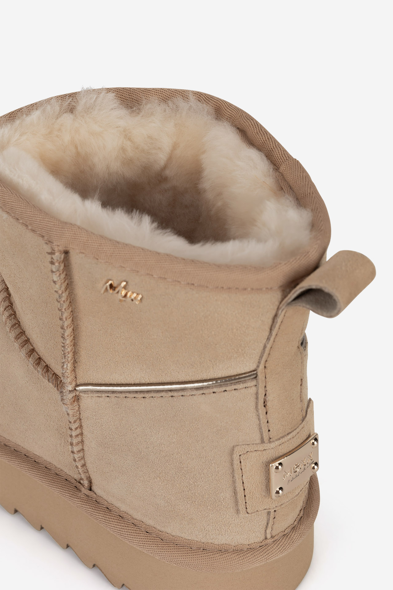 Kotníková obuv SLONOVÁ KOST