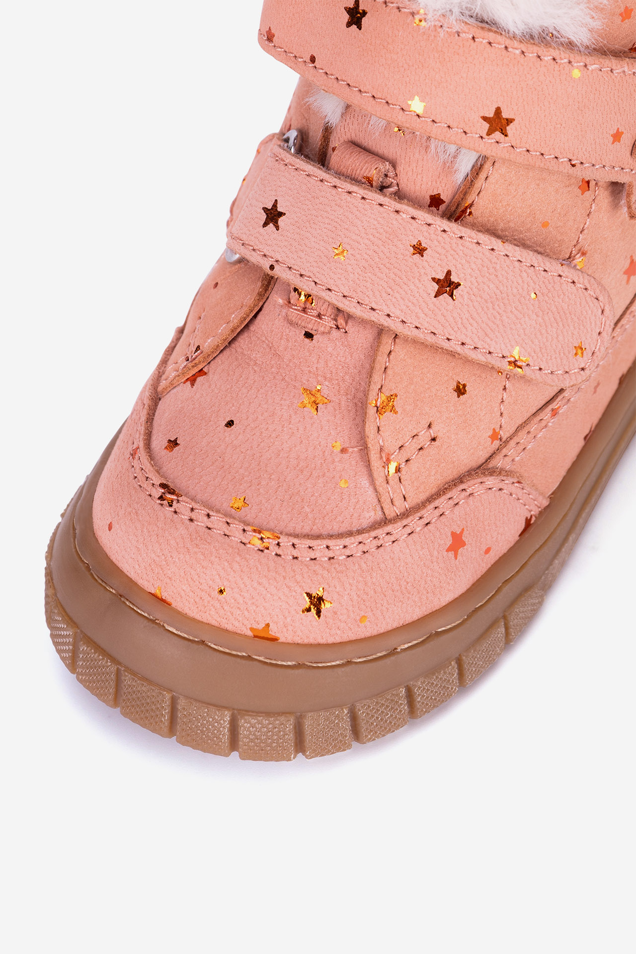 Šněrovací vyšší obuv ORANŽOVÁ