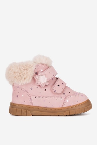 Šněrovací vyšší obuv Lasocki Kids DIALO CI12-DIALO-03 Světle růžová