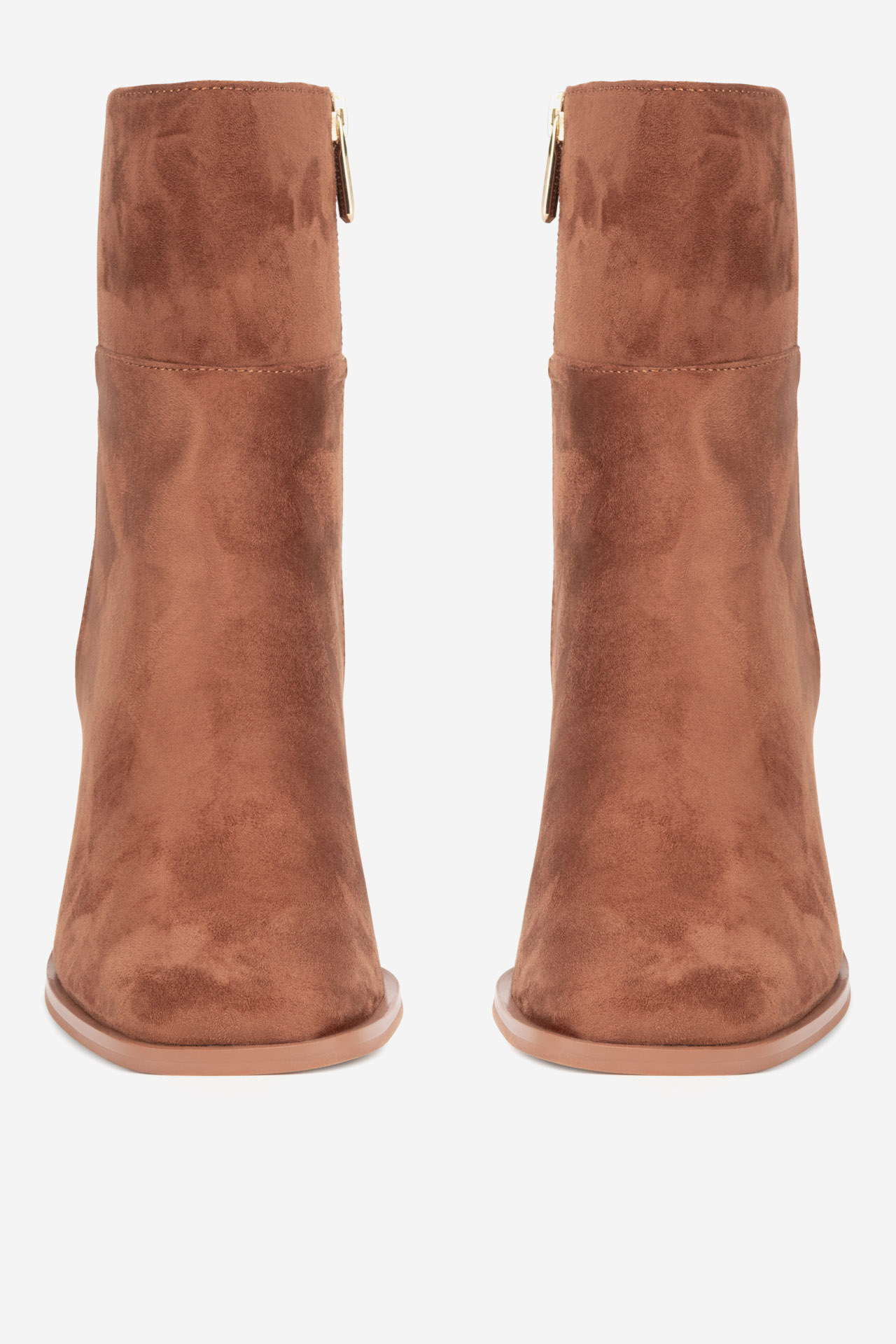 Kotníková obuv HNĚDÁ