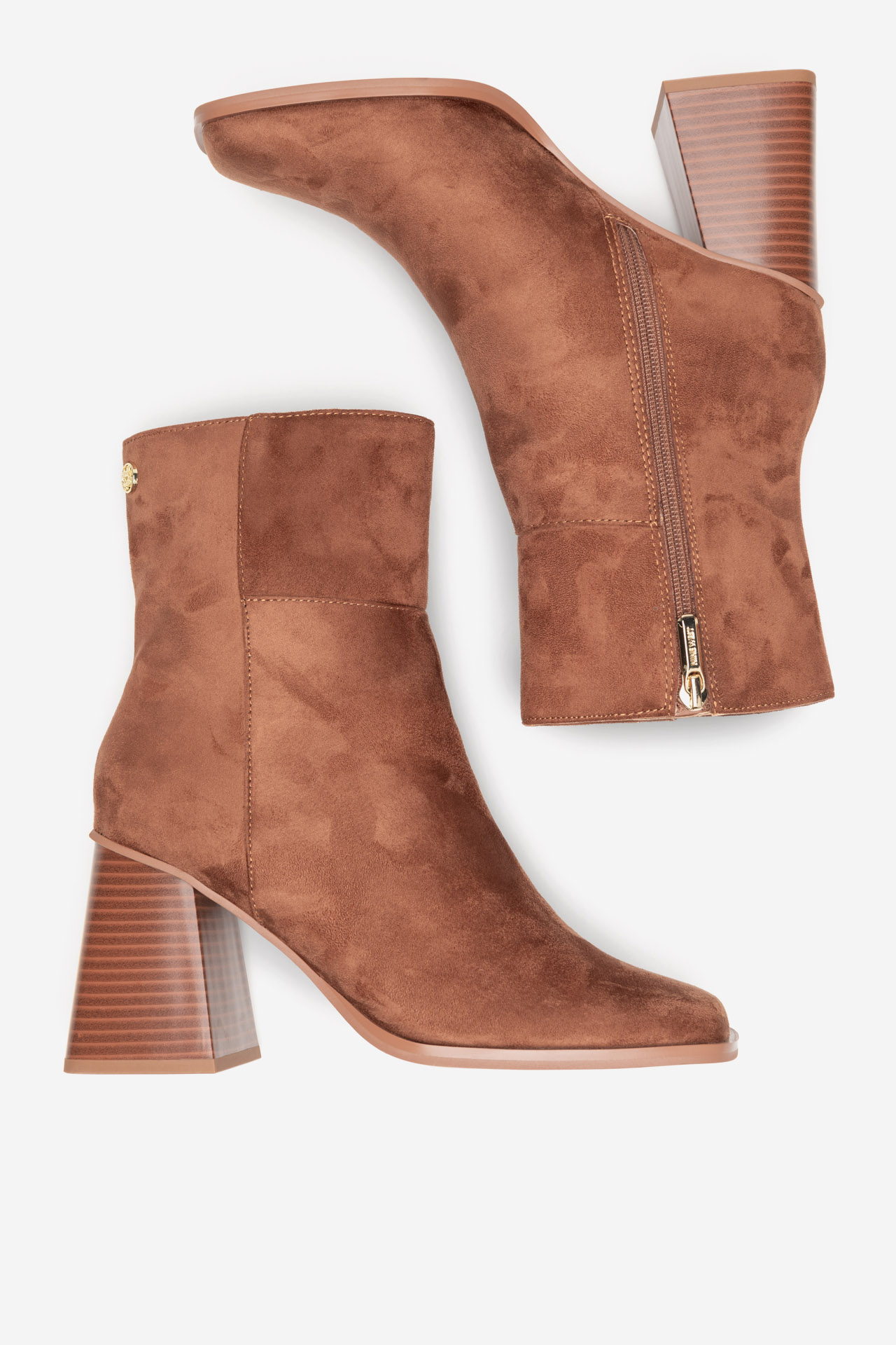 Kotníková obuv HNĚDÁ