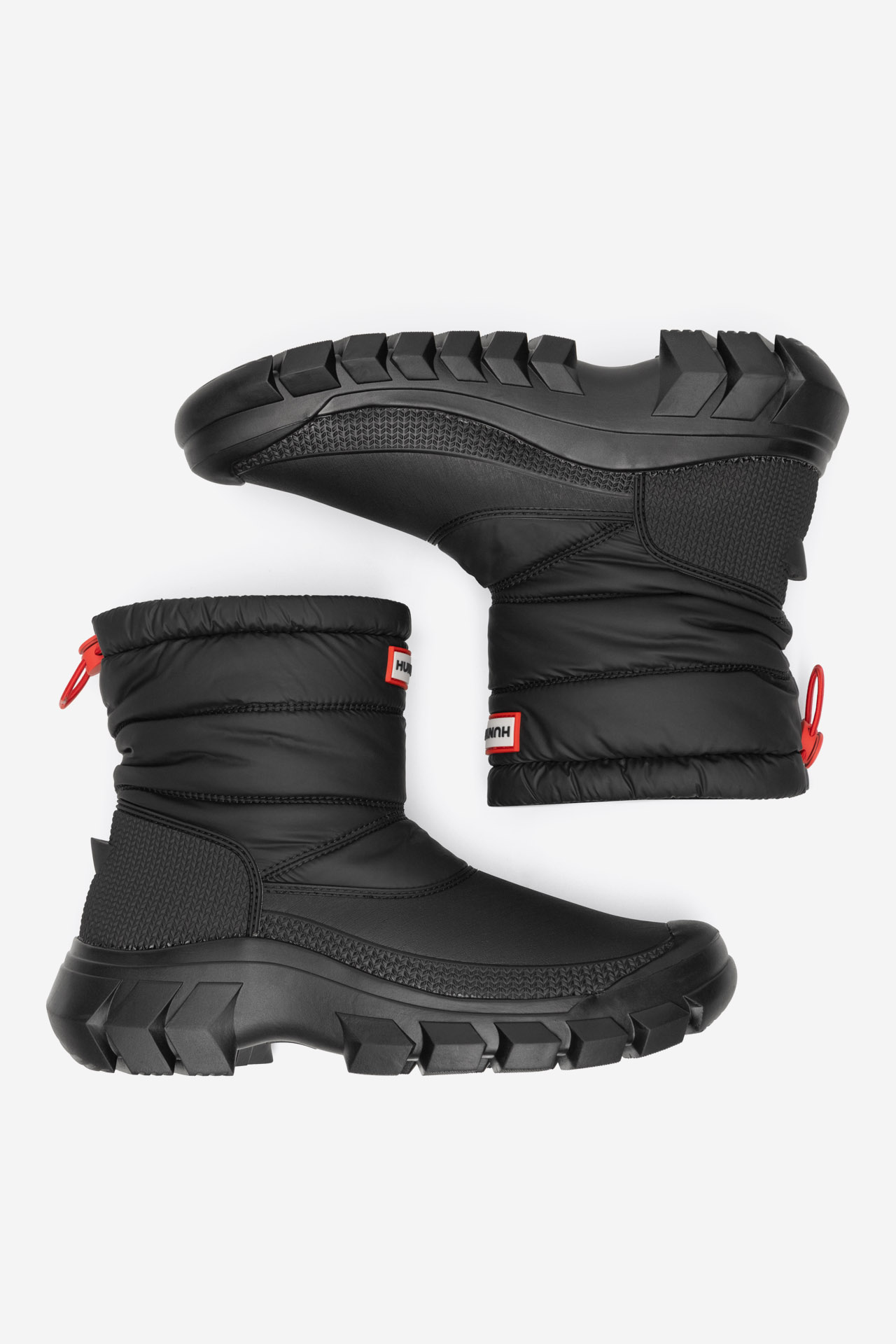 Šněrovací vyšší obuv ČERNÁ