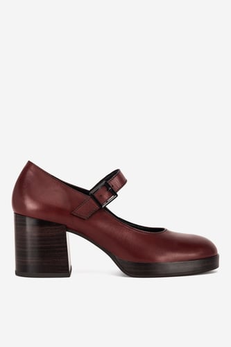 Čevlji s peto Sergio Bardi WB-E1095-01SB Bordo rdeča