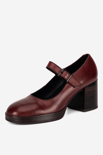 Čevlji s peto Sergio Bardi WB-E1095-01SB Bordo rdeča