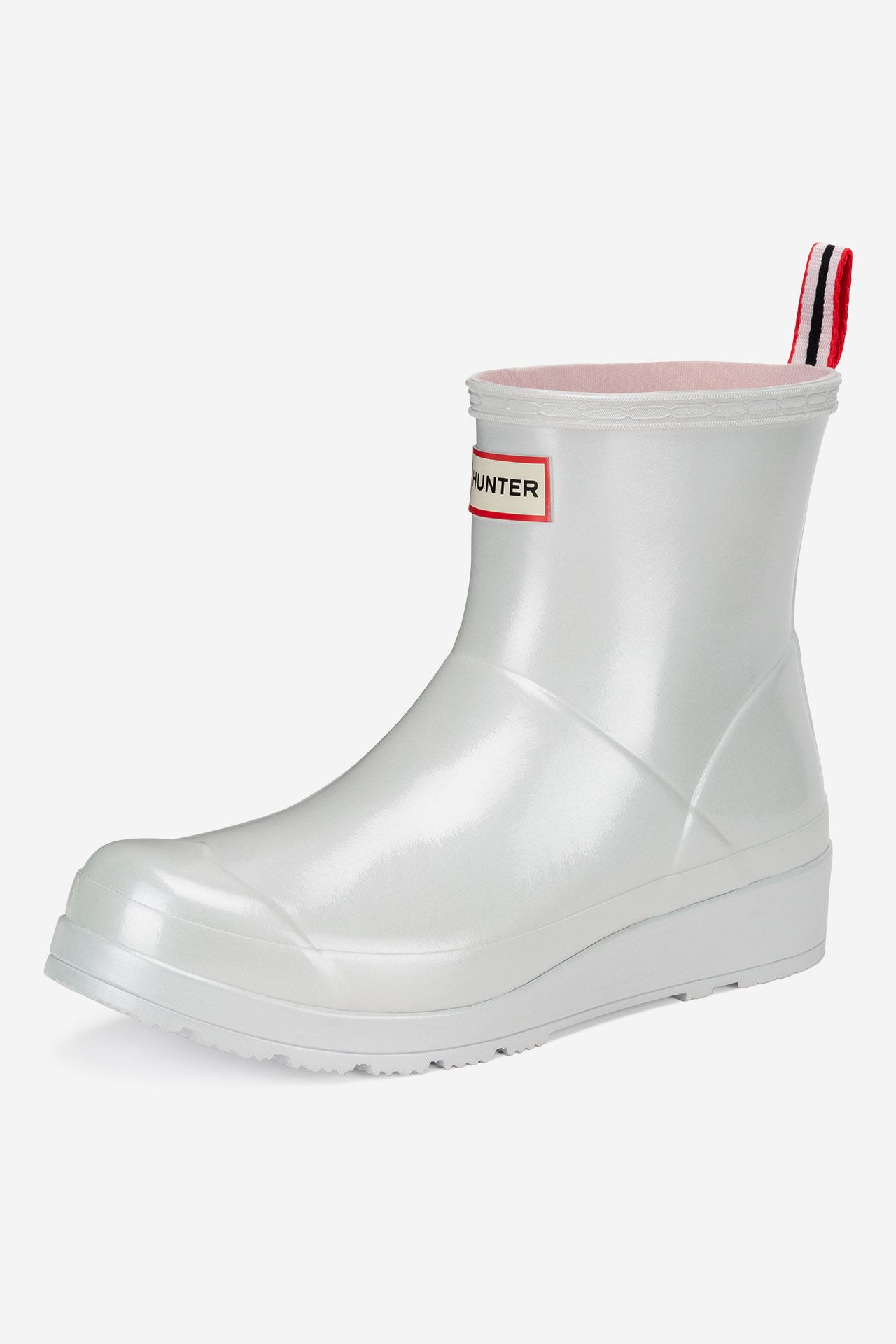 Gumijasti škornji Srebrna