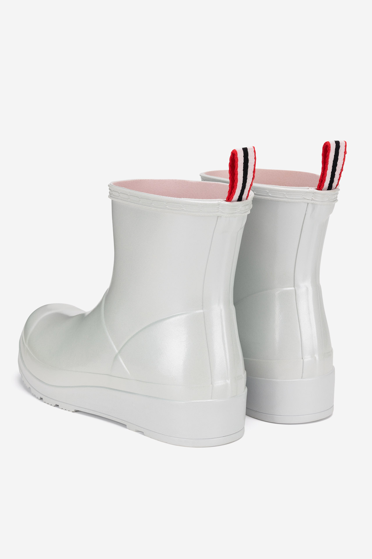 Gumijasti škornji Srebrna