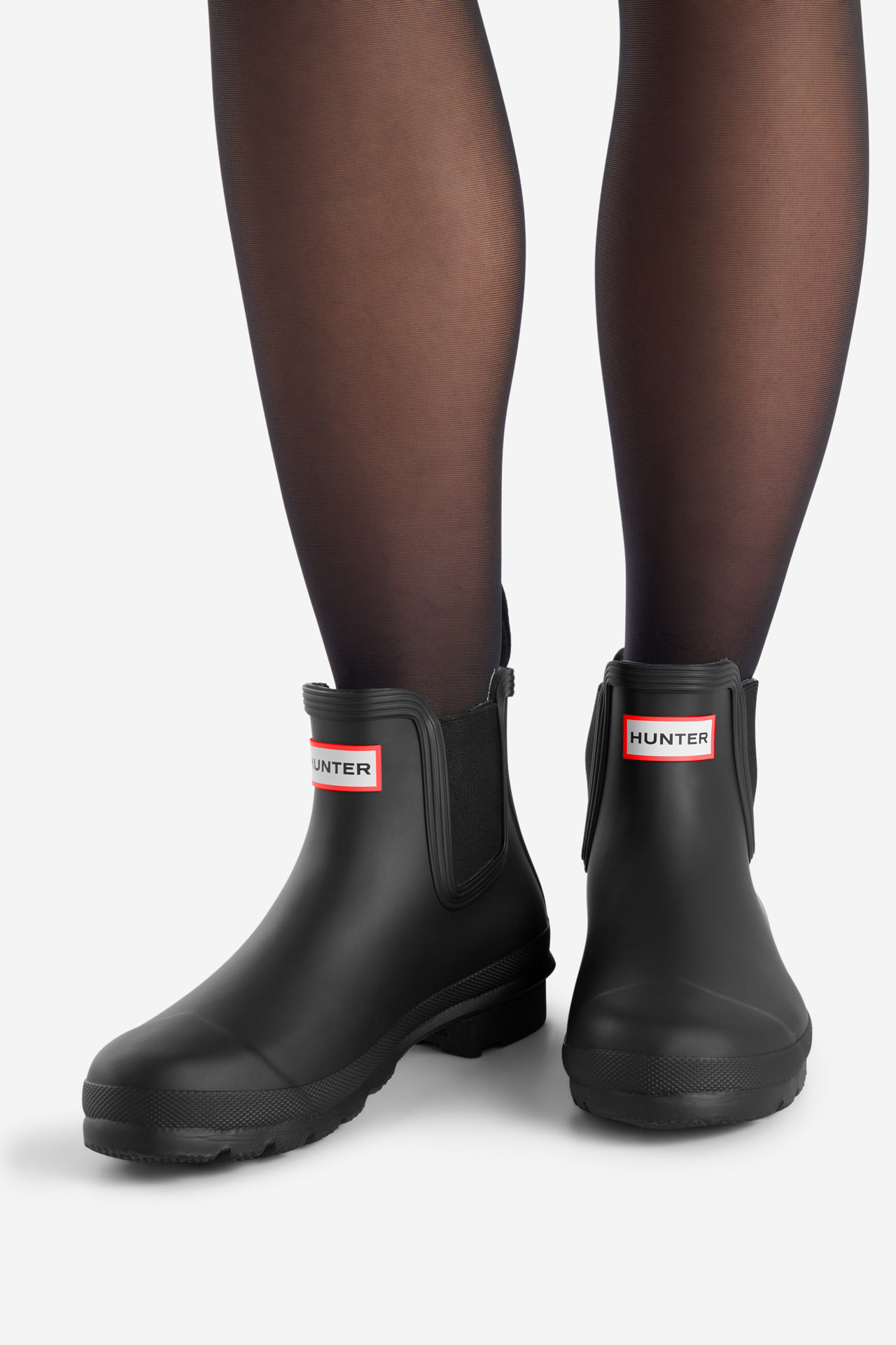 Gumijasti škornji Črna