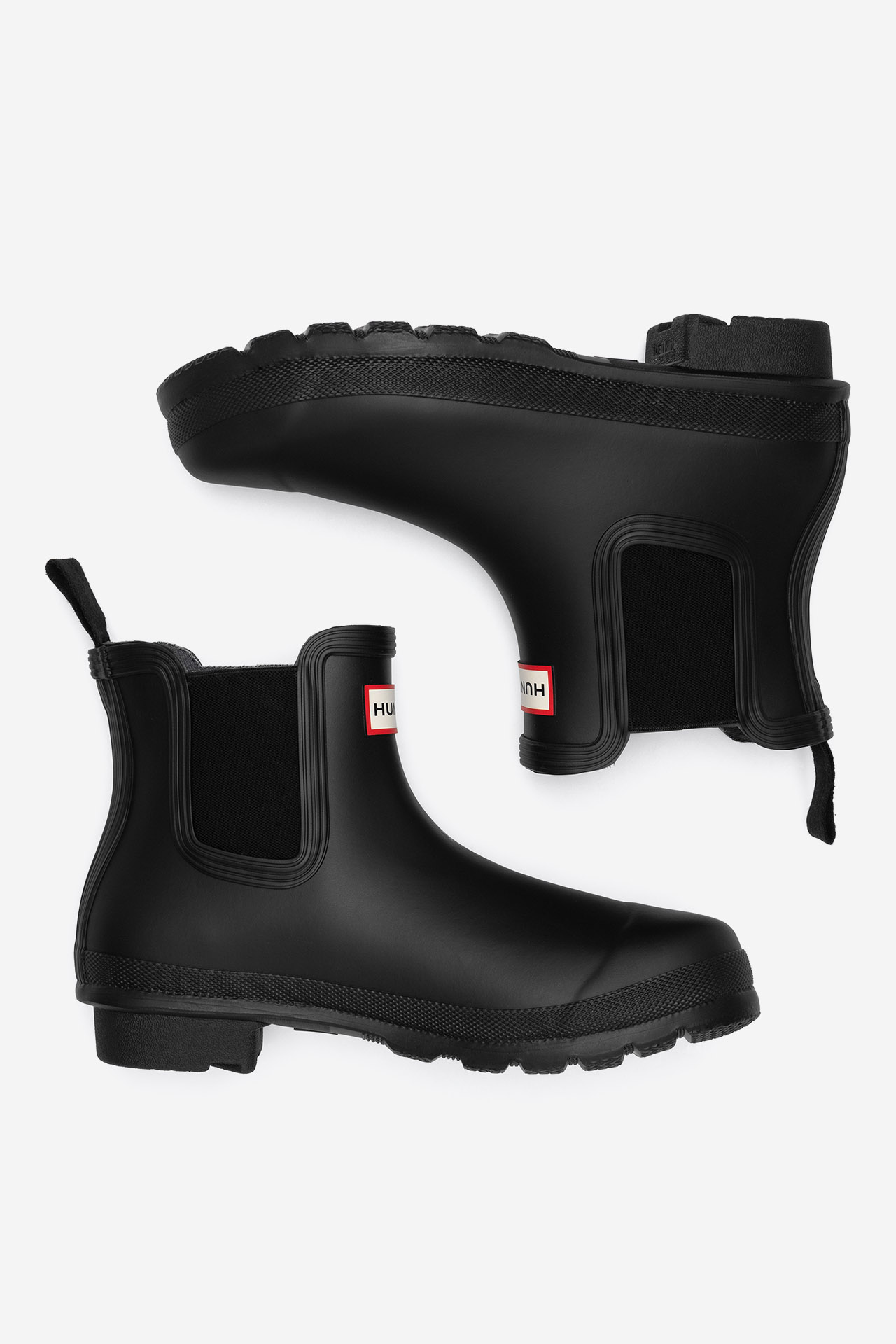 Gumijasti škornji Črna