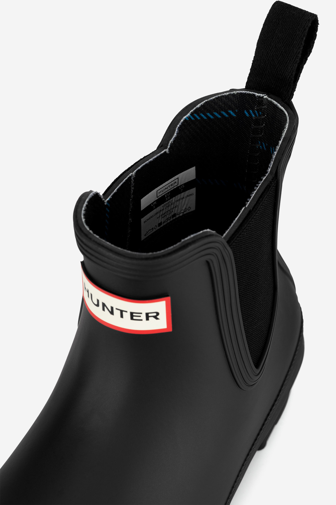 Gumijasti škornji Črna