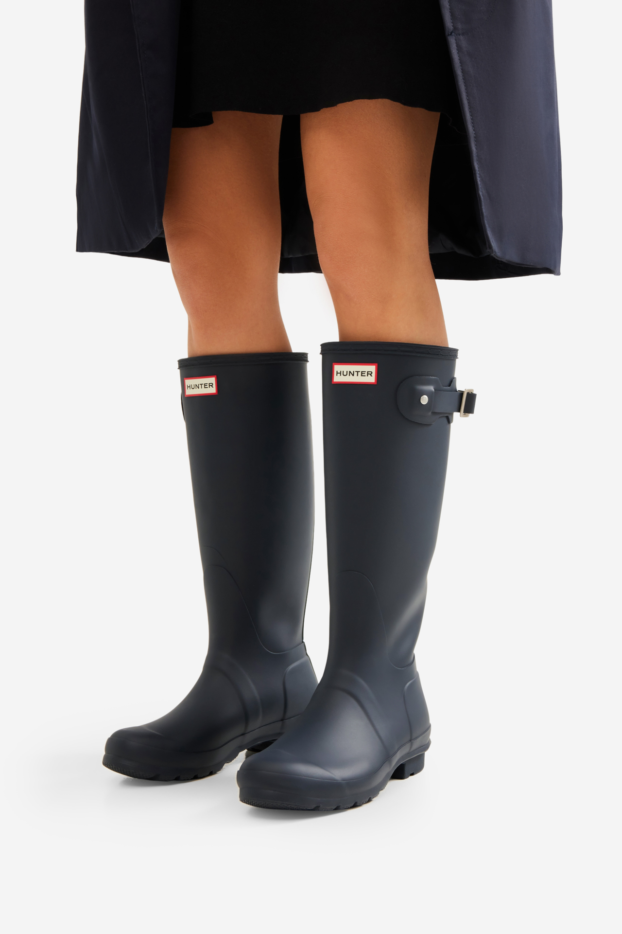 Gumijasti škornji Mornarsko modra