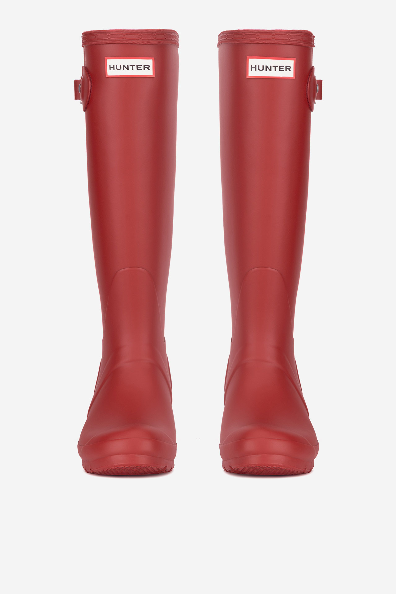 Gumijasti škornji Rdeča