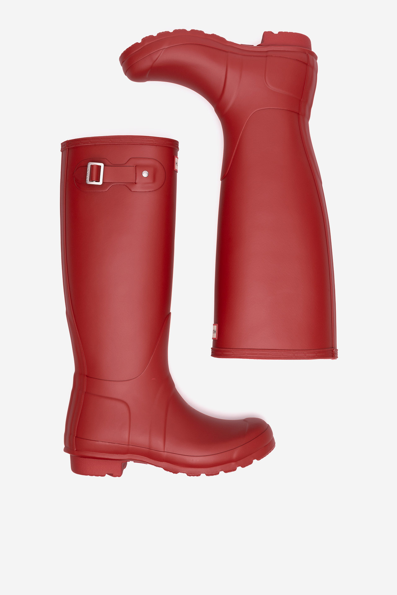 Gumijasti škornji Rdeča