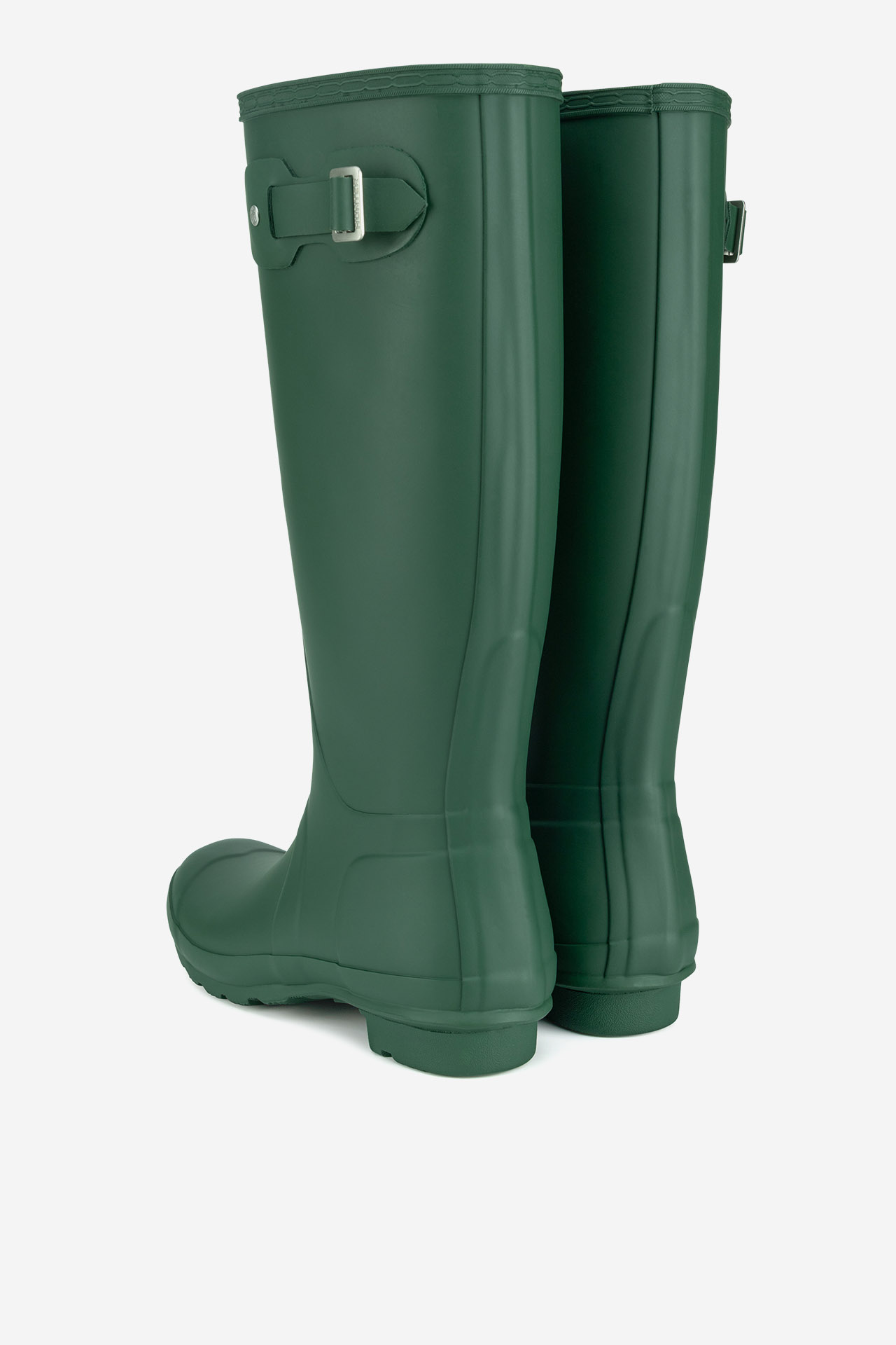 Gumijasti škornji Temno zelena