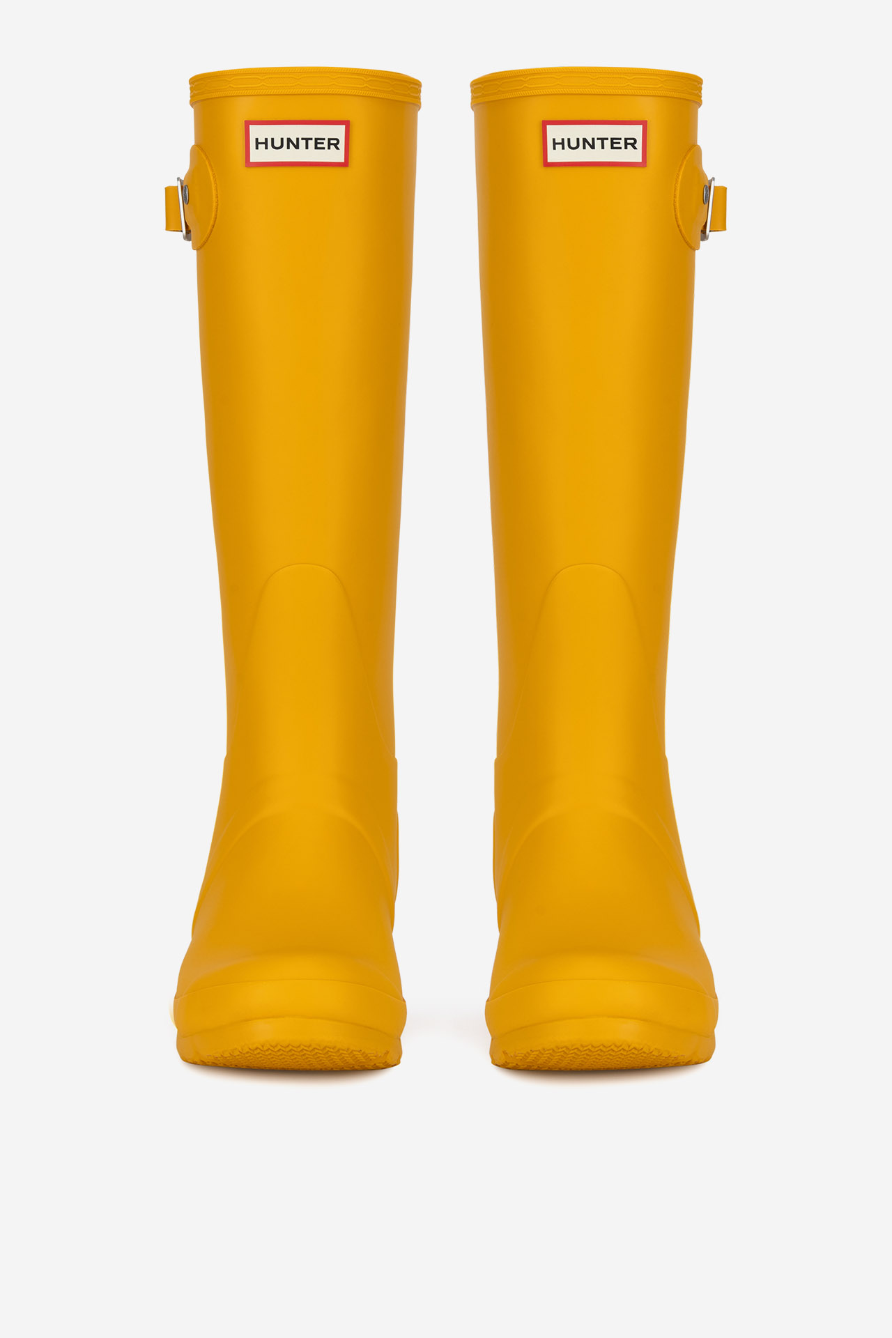 Gumijasti škornji Rumena