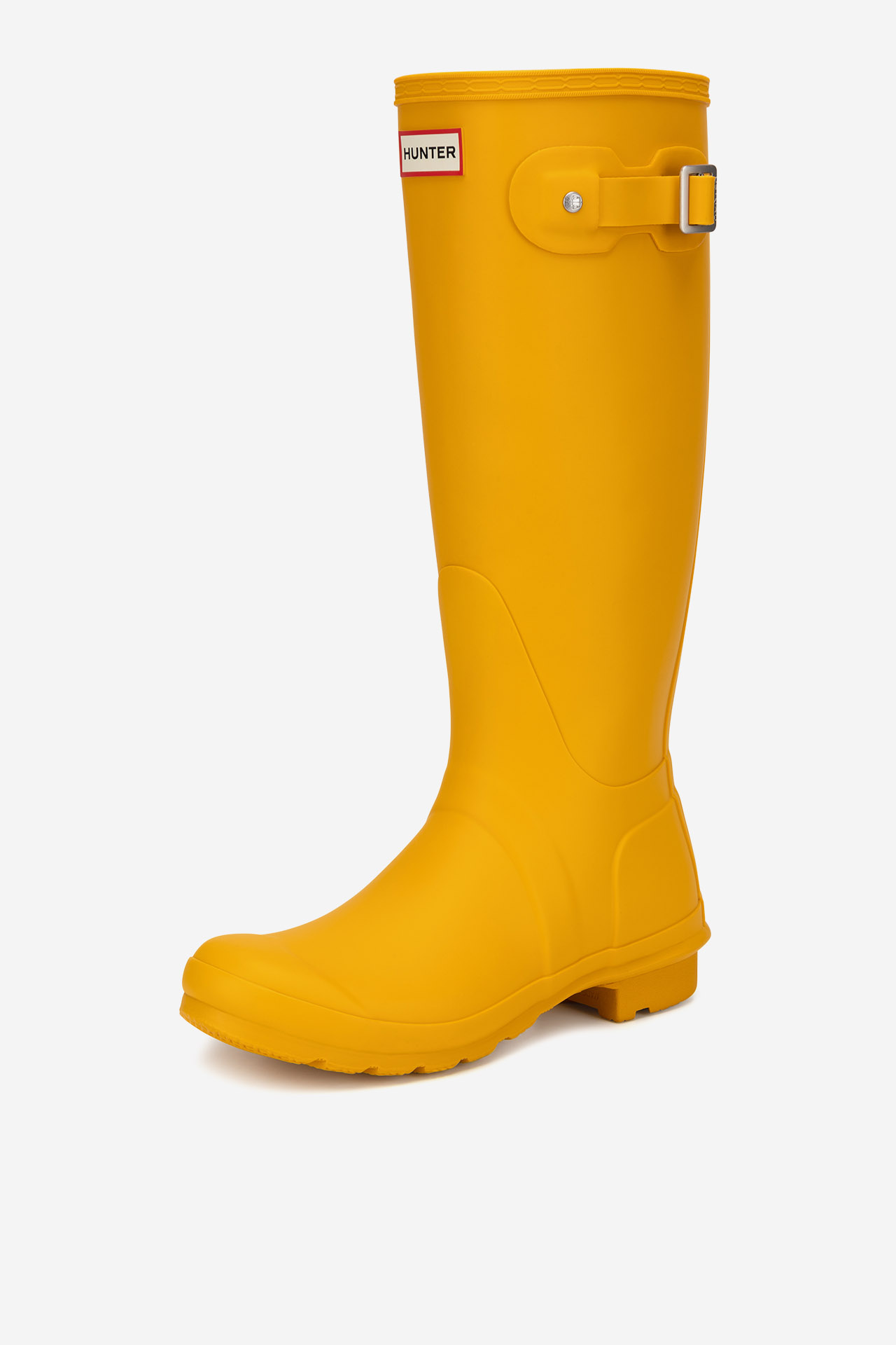 Gumijasti škornji Rumena