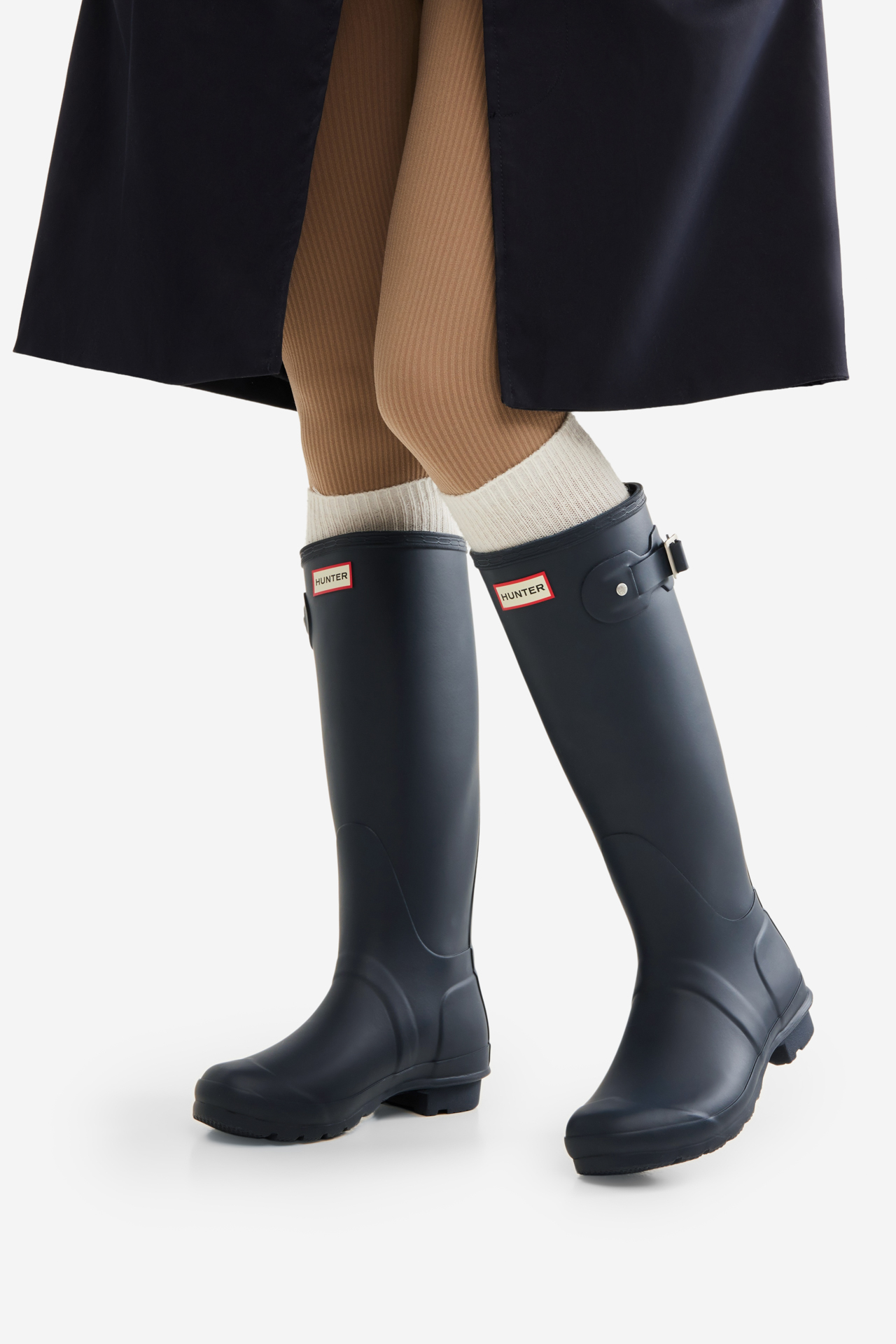 Gumijasti škornji Mornarsko modra