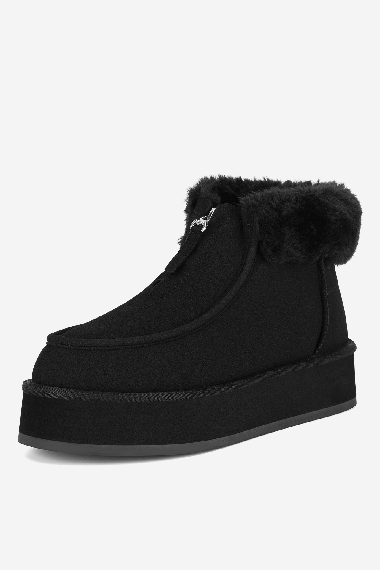 Kotníková obuv ČERNÁ