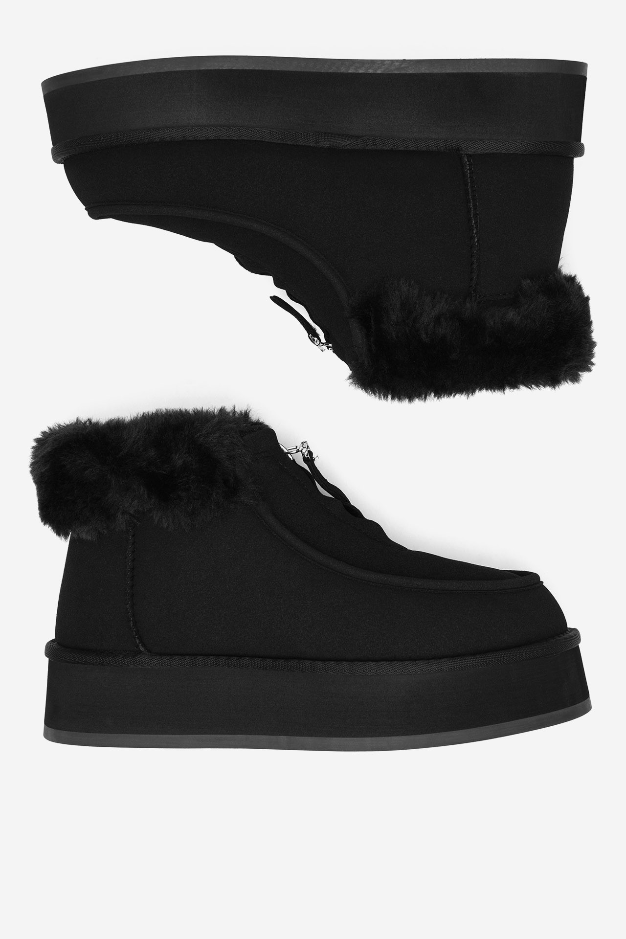 Kotníková obuv ČERNÁ