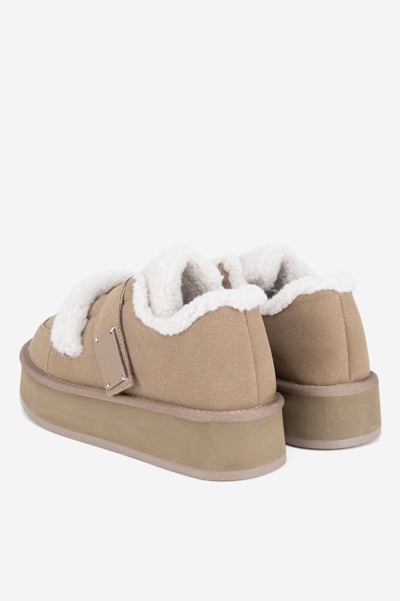 Kotníková obuv BÉŽOVÁ