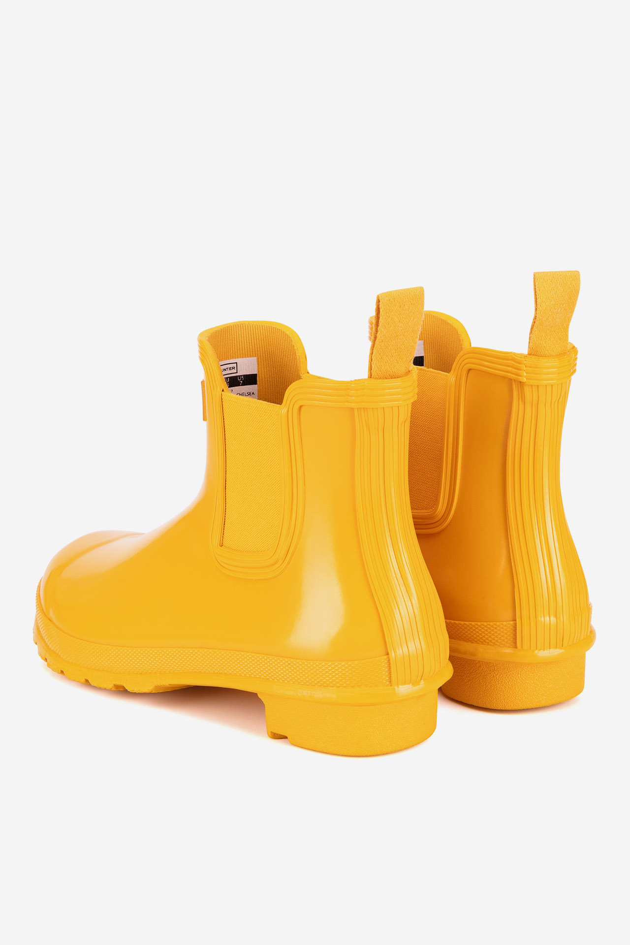 Gumijasti škornji Rumena