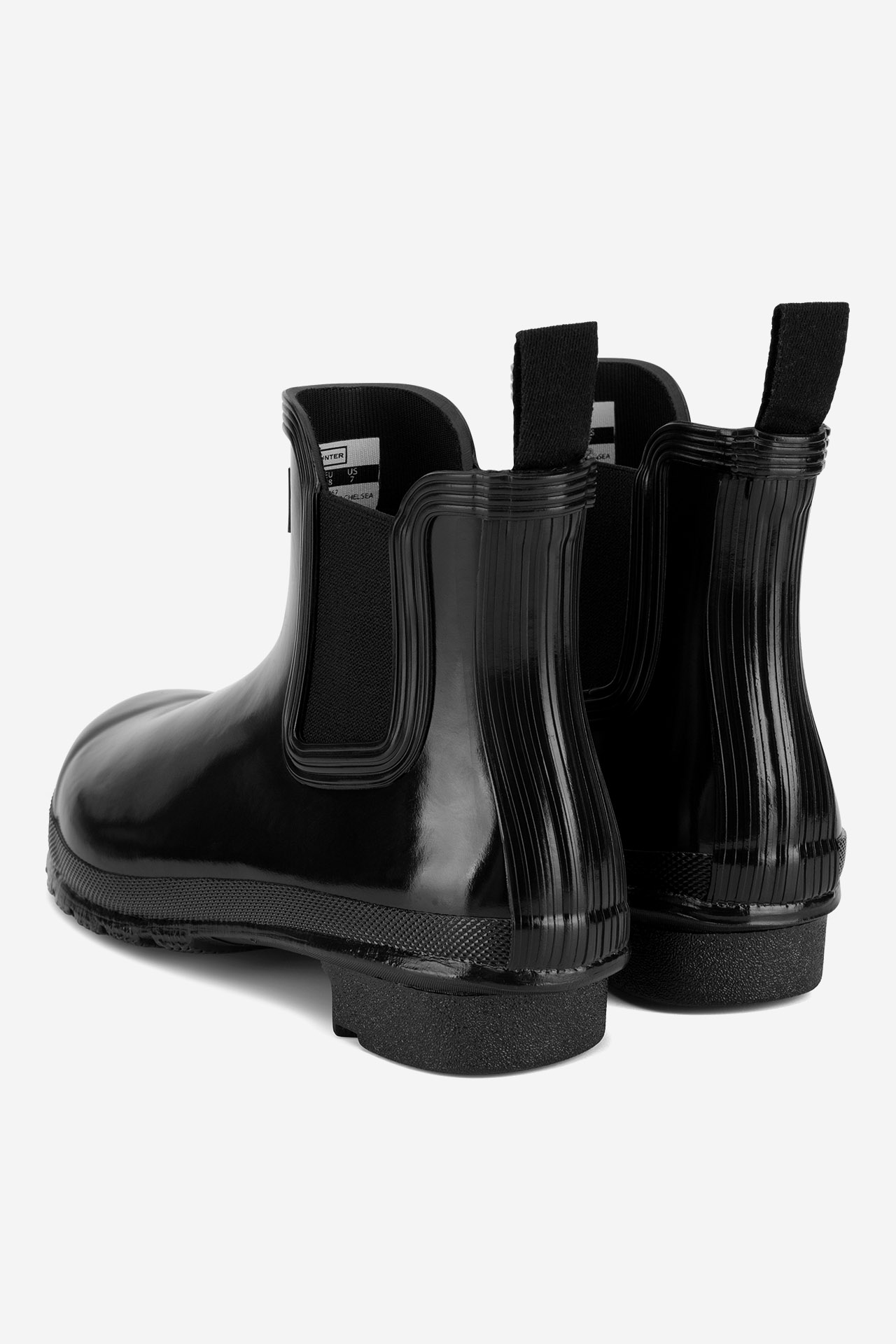 Gumijasti škornji Črna