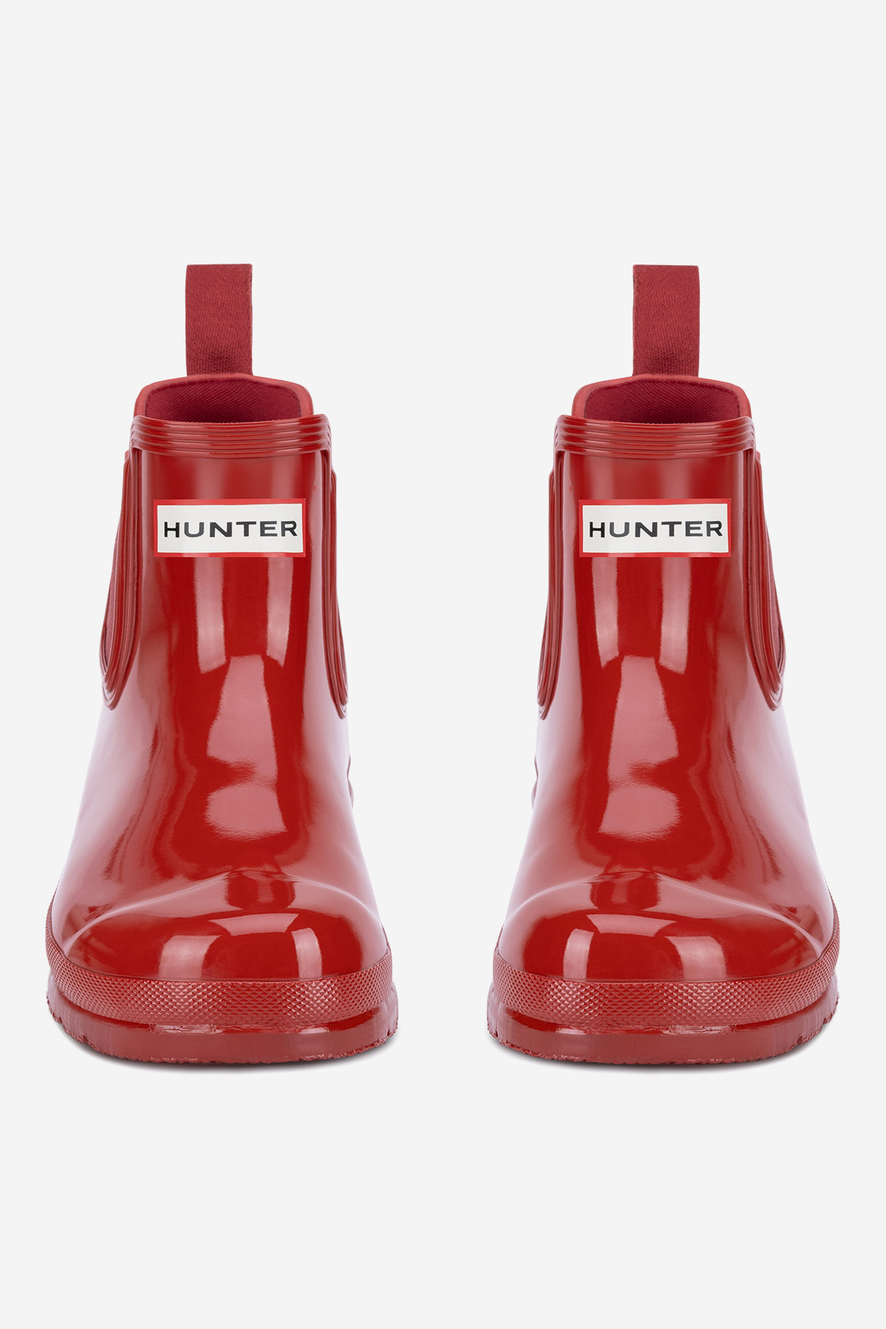 Gumijasti škornji Rdeča