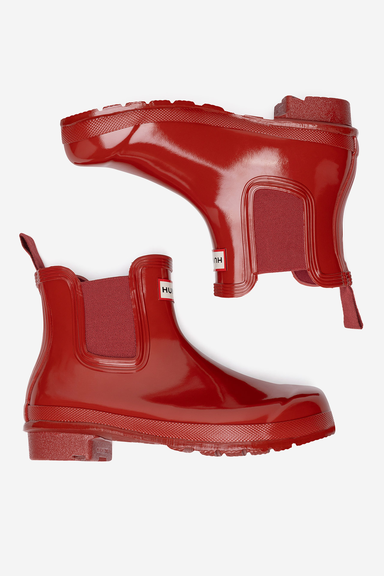 Gumijasti škornji Rdeča