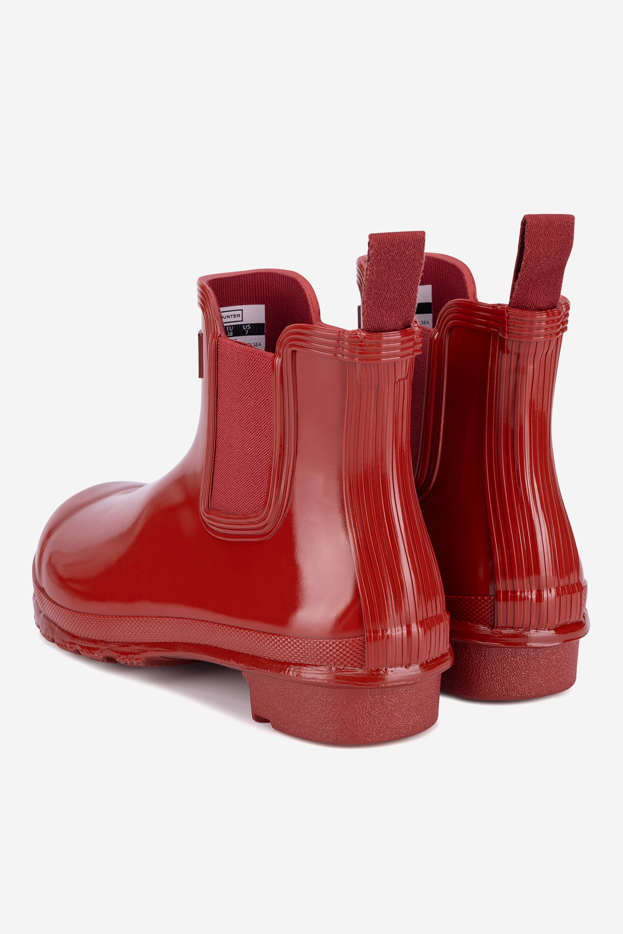 Gumijasti škornji Rdeča