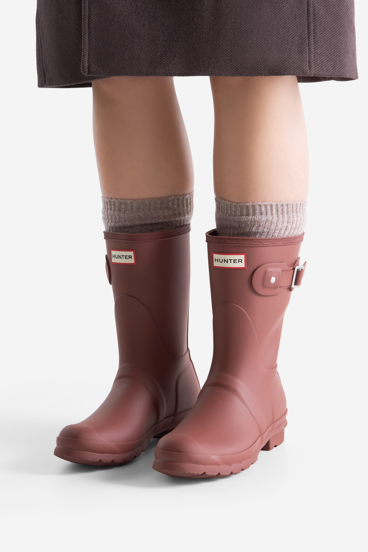 Gumáky TMAVĚ ČERVENÁ