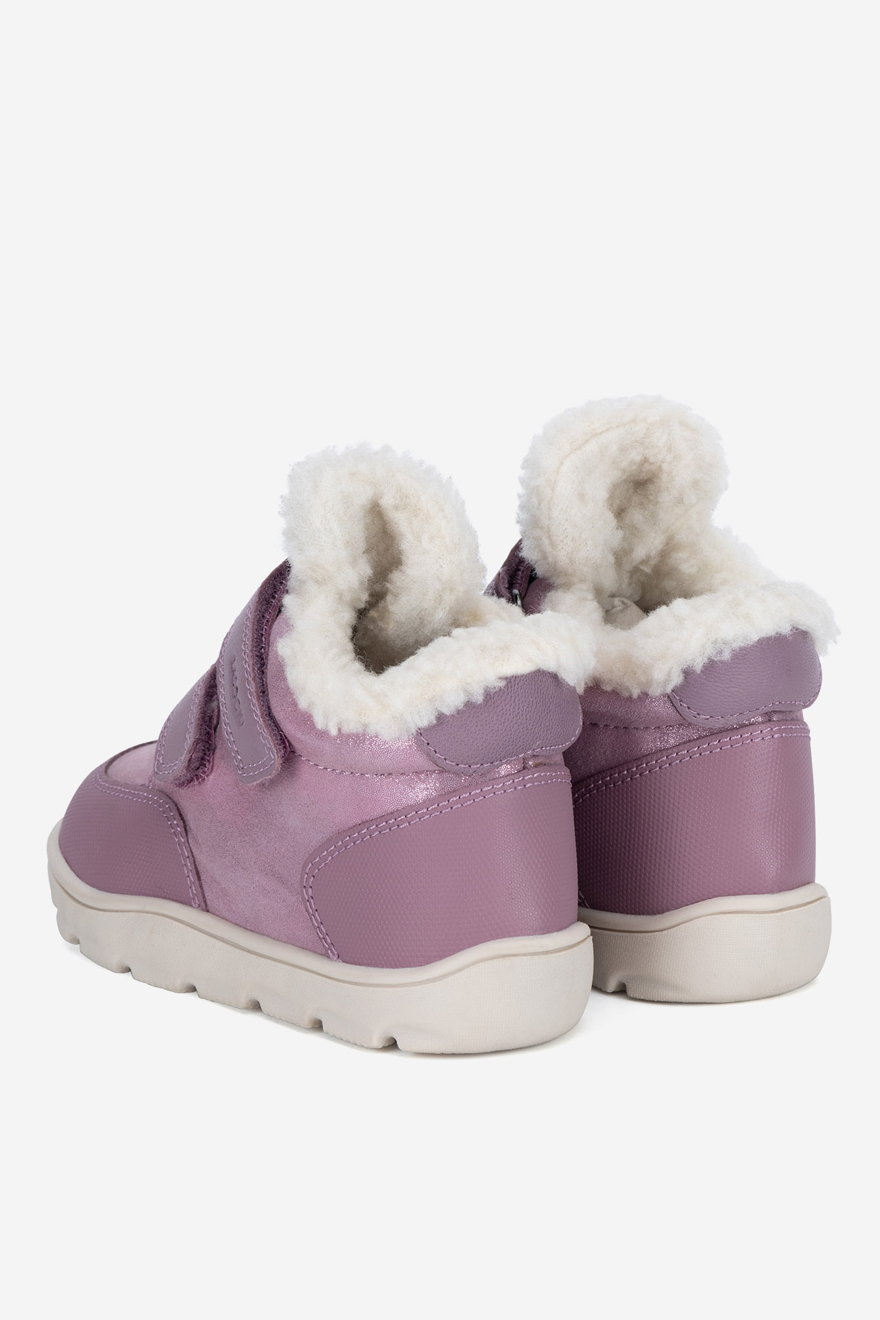 Šněrovací vyšší obuv RŮŽOVÁ