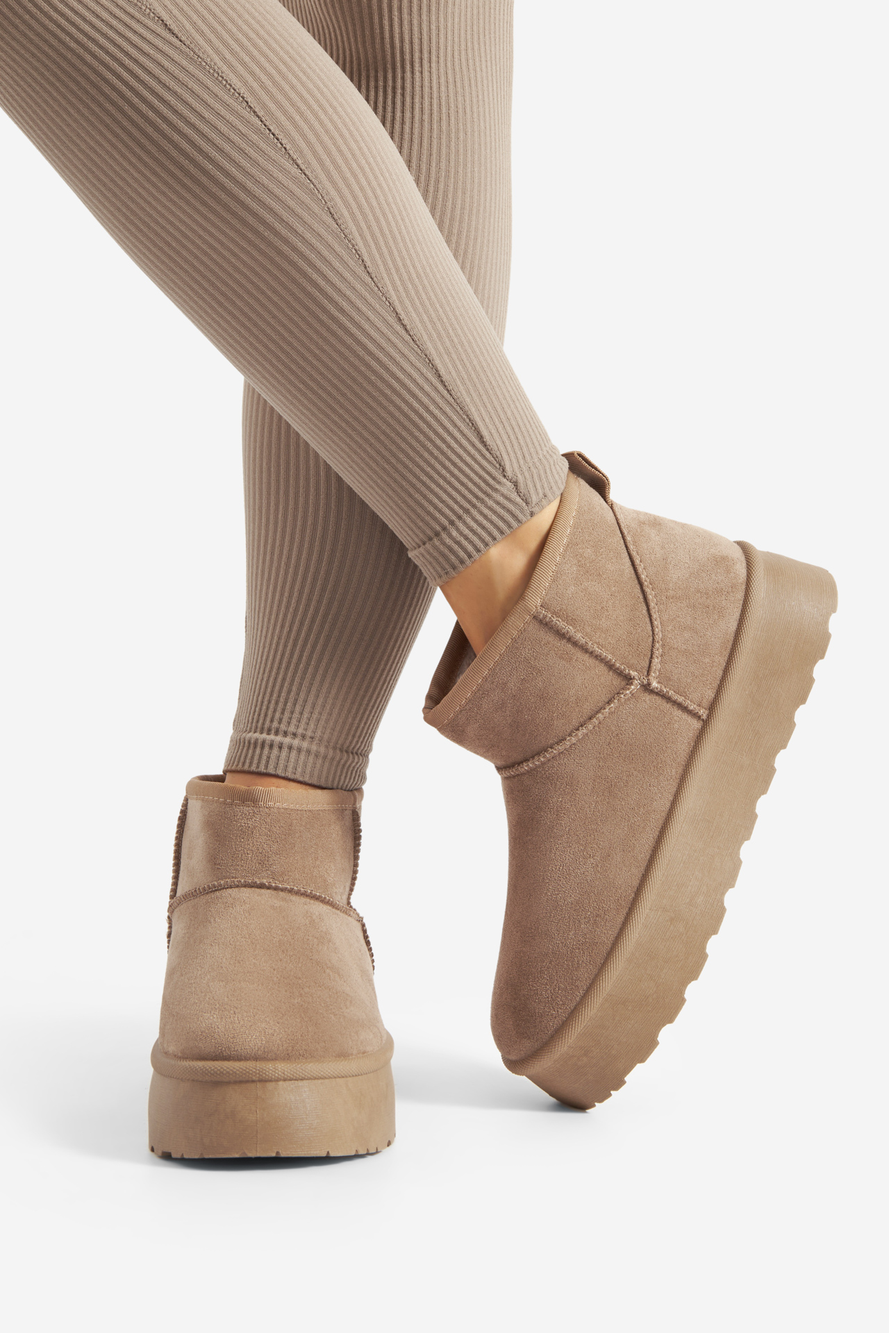 Členková obuv Svetlo hnedá