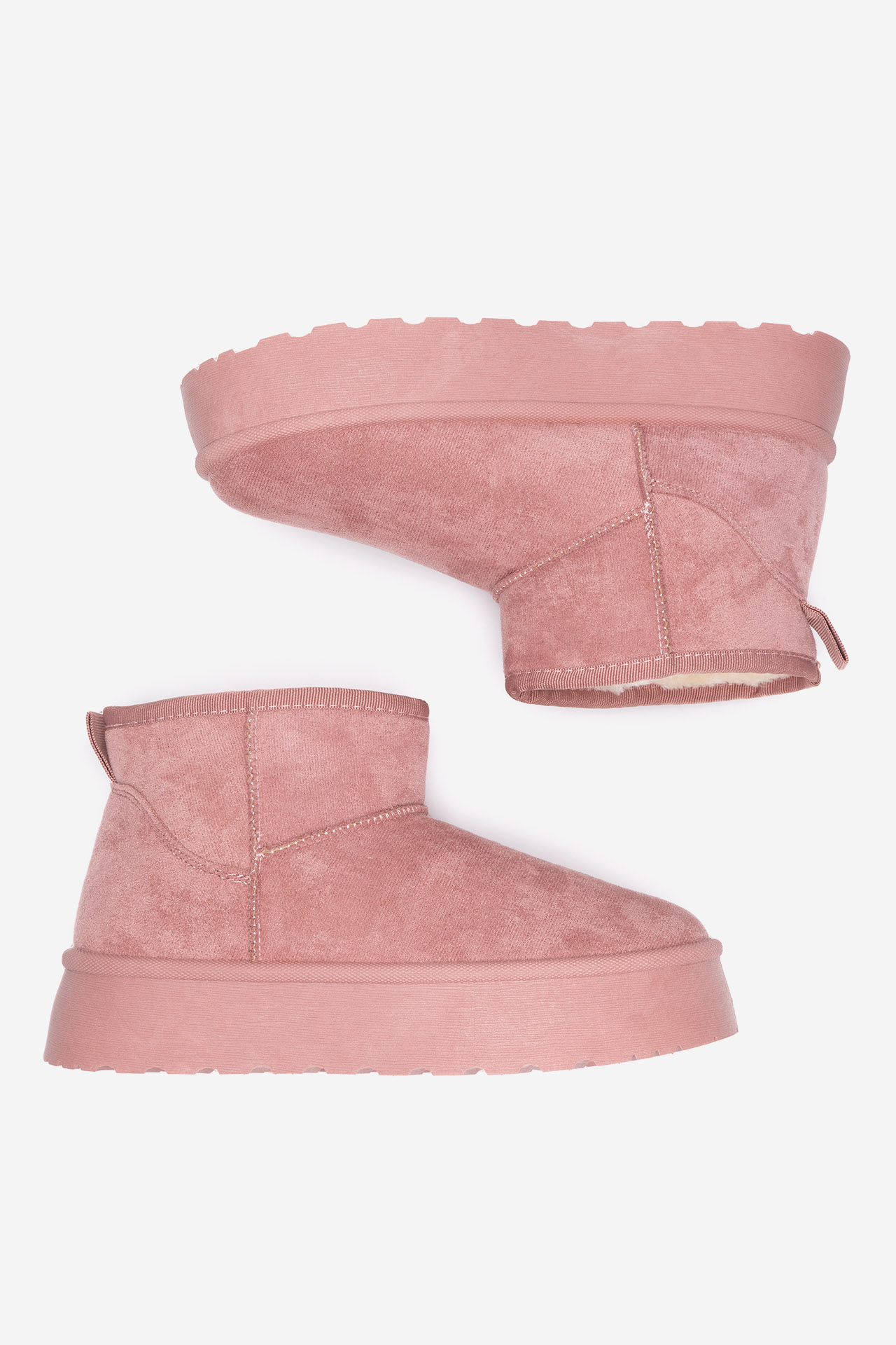 Kotníková obuv RŮŽOVÁ