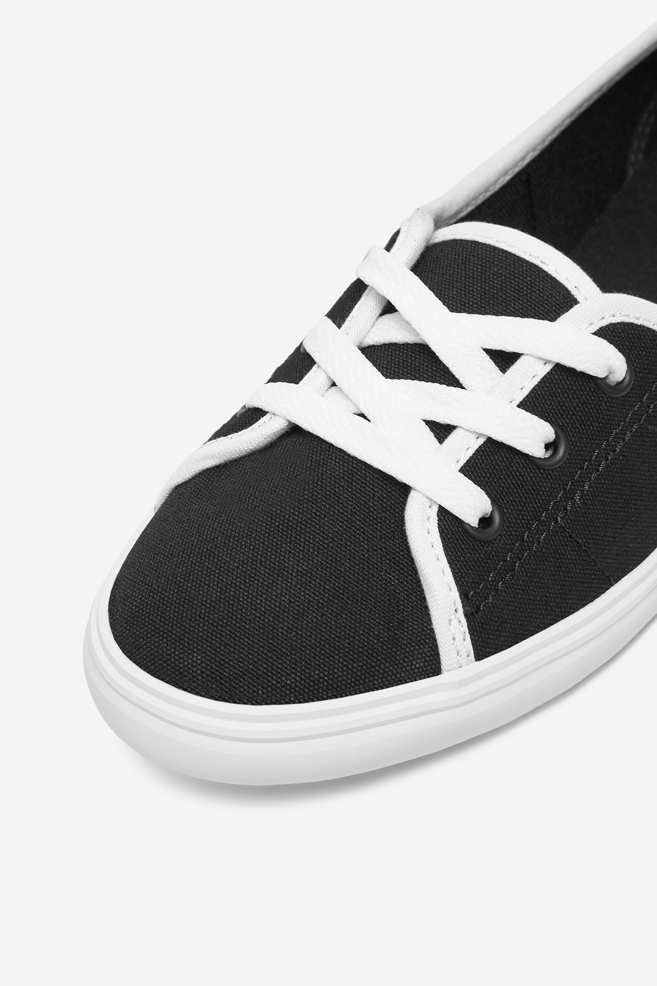 Plátěná obuv ČERNÁ